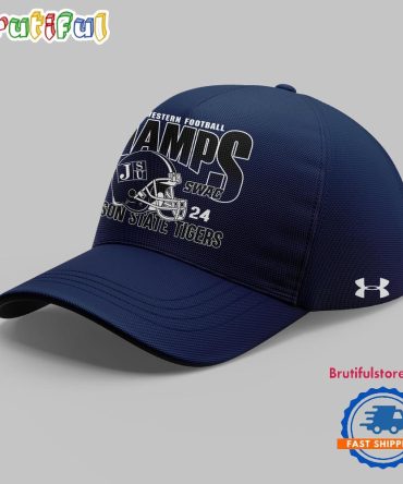 Jackson State Tigers Football 2024 Champions New Cap