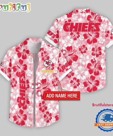 Kansas City Chiefs Flower Palm Tree Aloha Hawaii Shirt