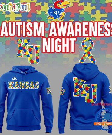 Kansas Jayhawks X Autism Awareness Day 2025 Hoodie