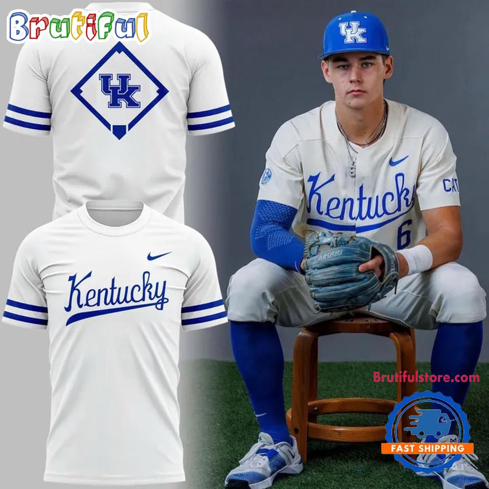 Kentucky Wildcats Baseball Classic Script Uniform 2026 Limited Edition T Shirt
