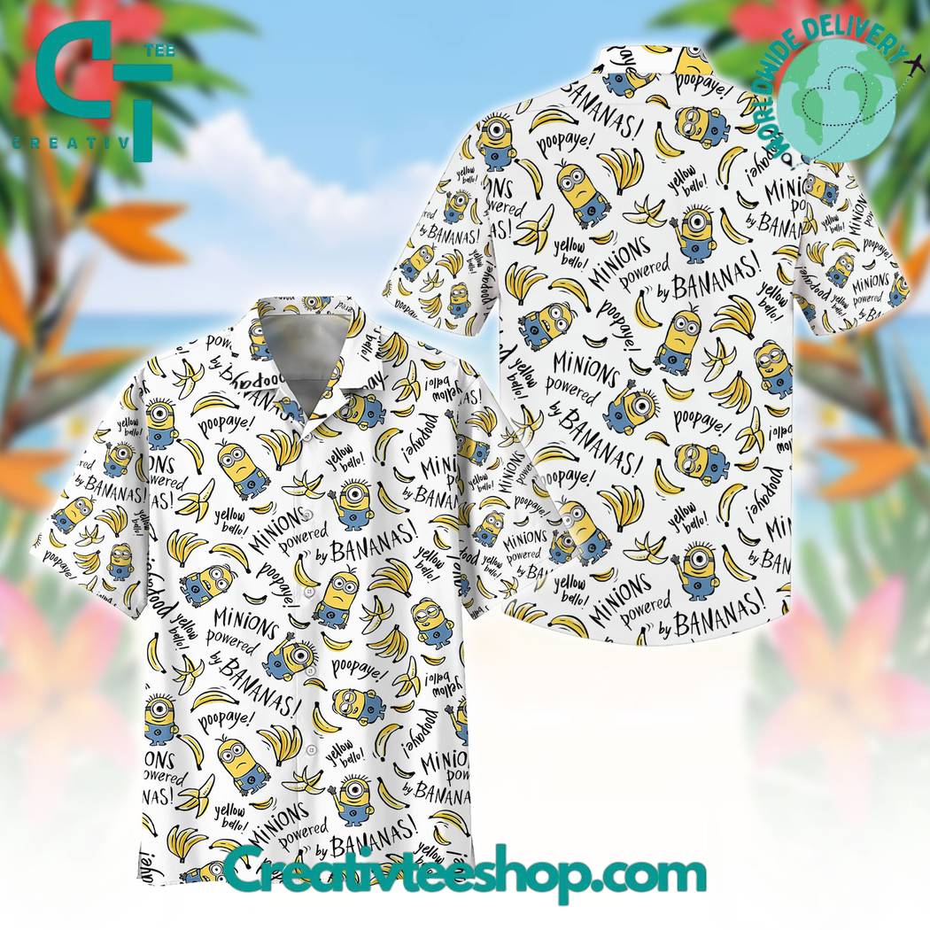 Minions Bananas Hawaiian Shirt