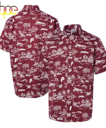 Logo Philadelphia Phillies Hawaiian Shirt