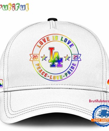 Los Angeles Dodgers 2025 Happy Pride Month Limited Edition Baseball Cap