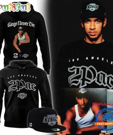 Los Angeles Kings X 2pac Never Die Graphics Hoodie Shirt