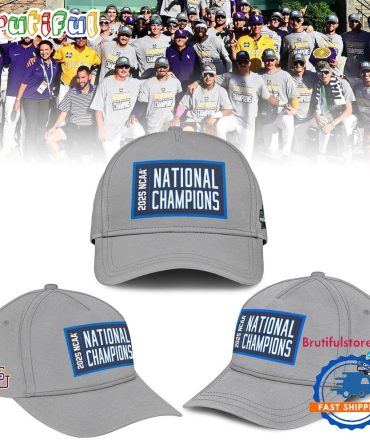 Lsu Tigers 2025 Ncaa Baseball Men’S College World Series Champions Locker Room Cap