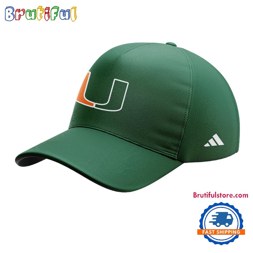 Miami Hurricanes Ncaa 2024 Limited Green Cap