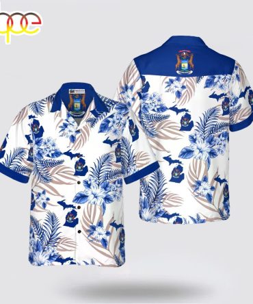 Michigan Wolverines Proud Hawaiian Shirt For Fans