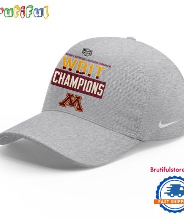 Minnesota Golden Gophers Women’S Basketball 2025 Wbit Champions Cap