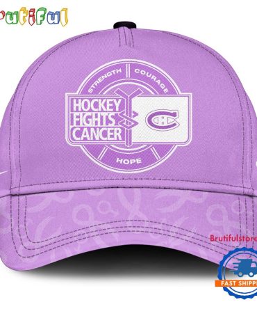 Montreal Canadiens 2025 Nhl Hockey Fights Cancer Limited Edition Cap