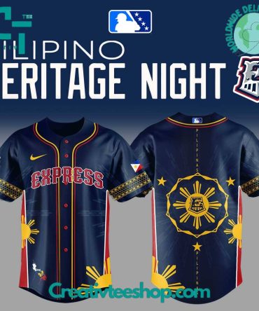 Tacoma Rainiers Filipino Heritage Night Special Baseball Jersey