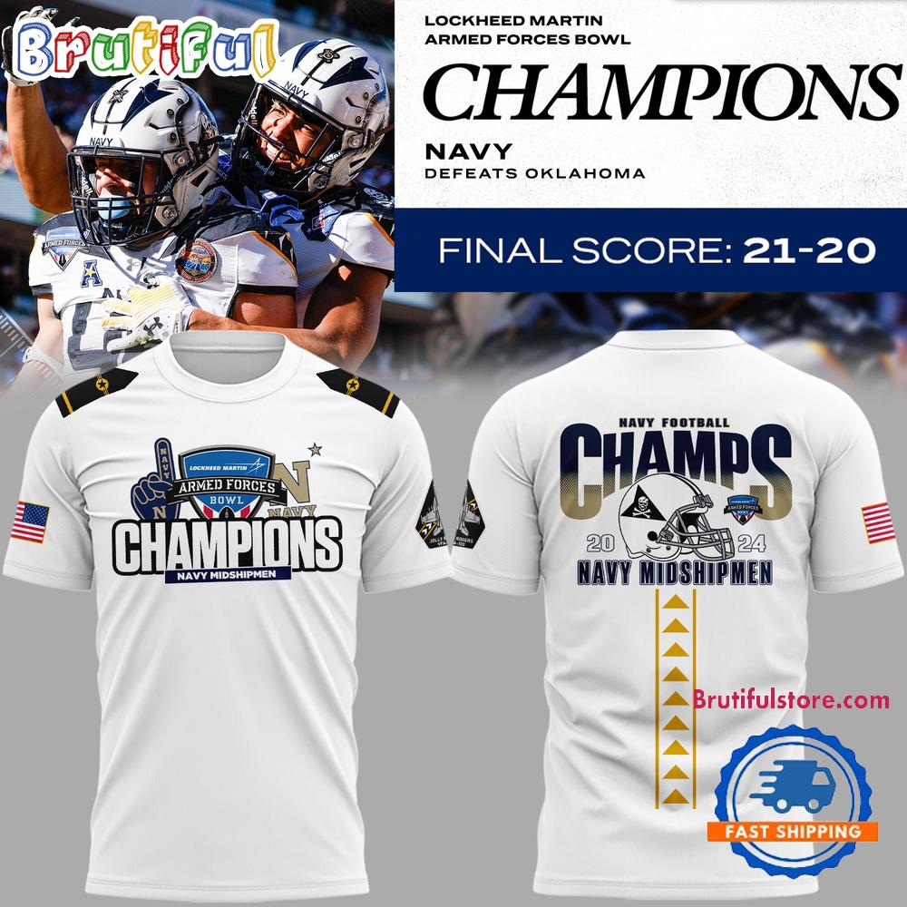 Navy Midshipmen Special Armed Forces Bowl T Shirt