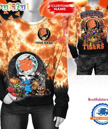 Ncaa Clemson Tigers Special Football Halloween Limited New Sweatshirt, Hoodie, T Shirt