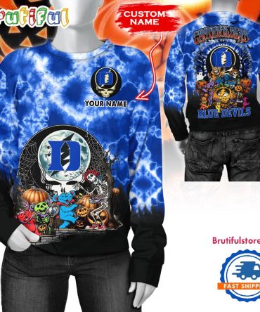Ncaa Duke Blue Devils Special Football Halloween Limited New Sweatshirt, Hoodie, T Shirt