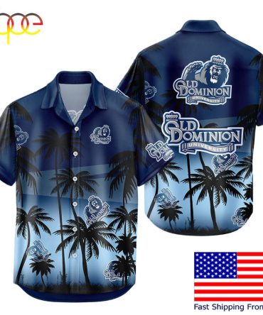 Ncaa Old Dominion Monarchs Coconut Forest Tropical Style Hawaiian Shirt For Fans