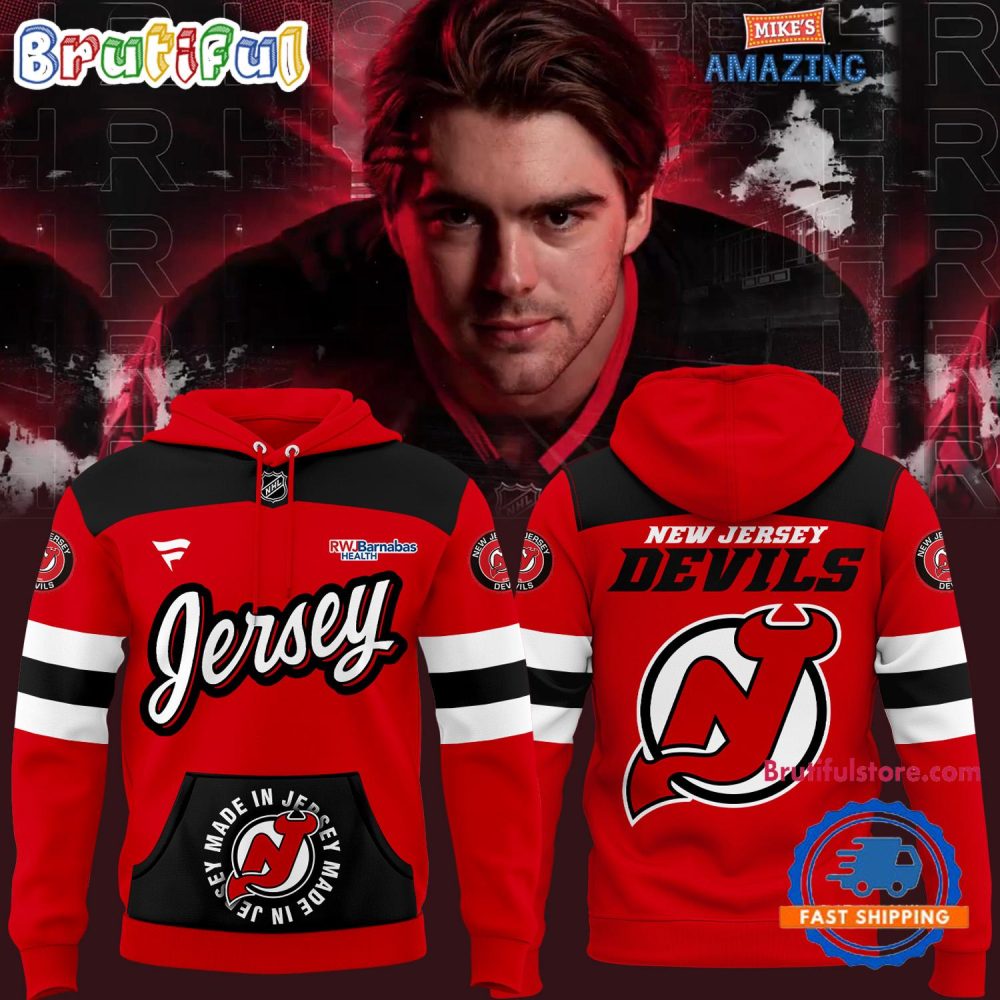 New Jersey Devils Nhl 2024 Hoodie
