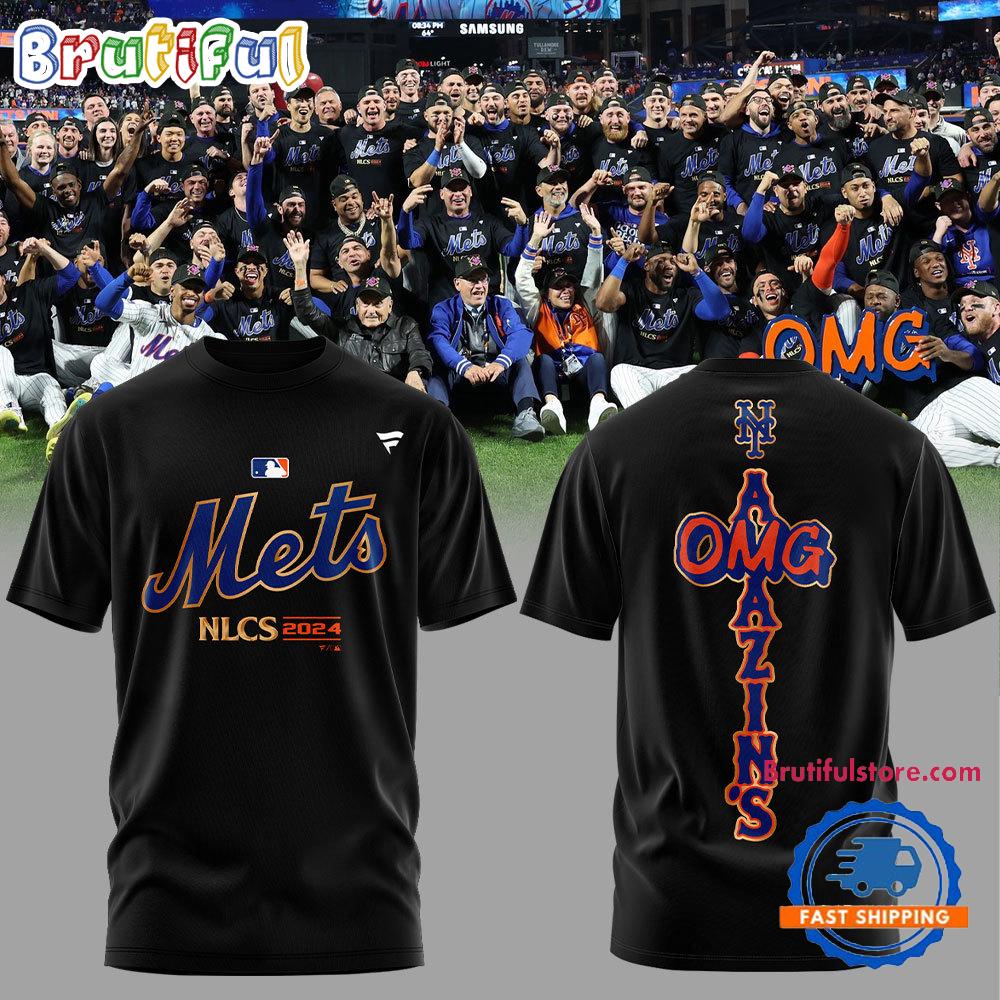 New York Mets Nlcs Omg 2024 All Over Print 3D Shirt