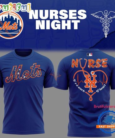 New York Mets Nurses Night 2025 T Shirt