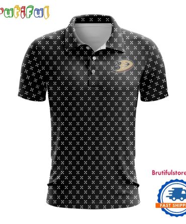 Nhl Anaheim Ducks Hockey Team Polo Shirt