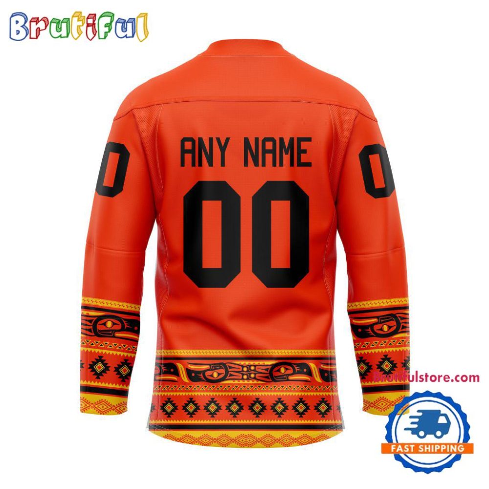 Nhl Anaheim Ducks National Day For Truth And Reconciliation Design Hockey Jersey, Sport Jersey Shirt - Image 2