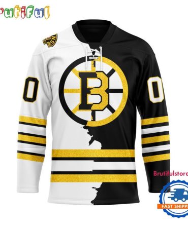 Nhl Boston Bruins Home Mix Away Hockey Jersey