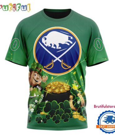 Nhl Buffalo Sabres Personalize St. Patrick'S Day Hockey Team T Shirt, Hoodie, Sweatshirt