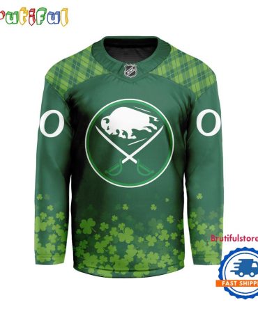 Nhl Buffalo Sabres St.patrick's Day Hockey Jersey, Nhl Patricks Day Jersey