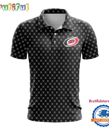 Nhl Carolina Hurricanes Hockey Team Polo Shirt