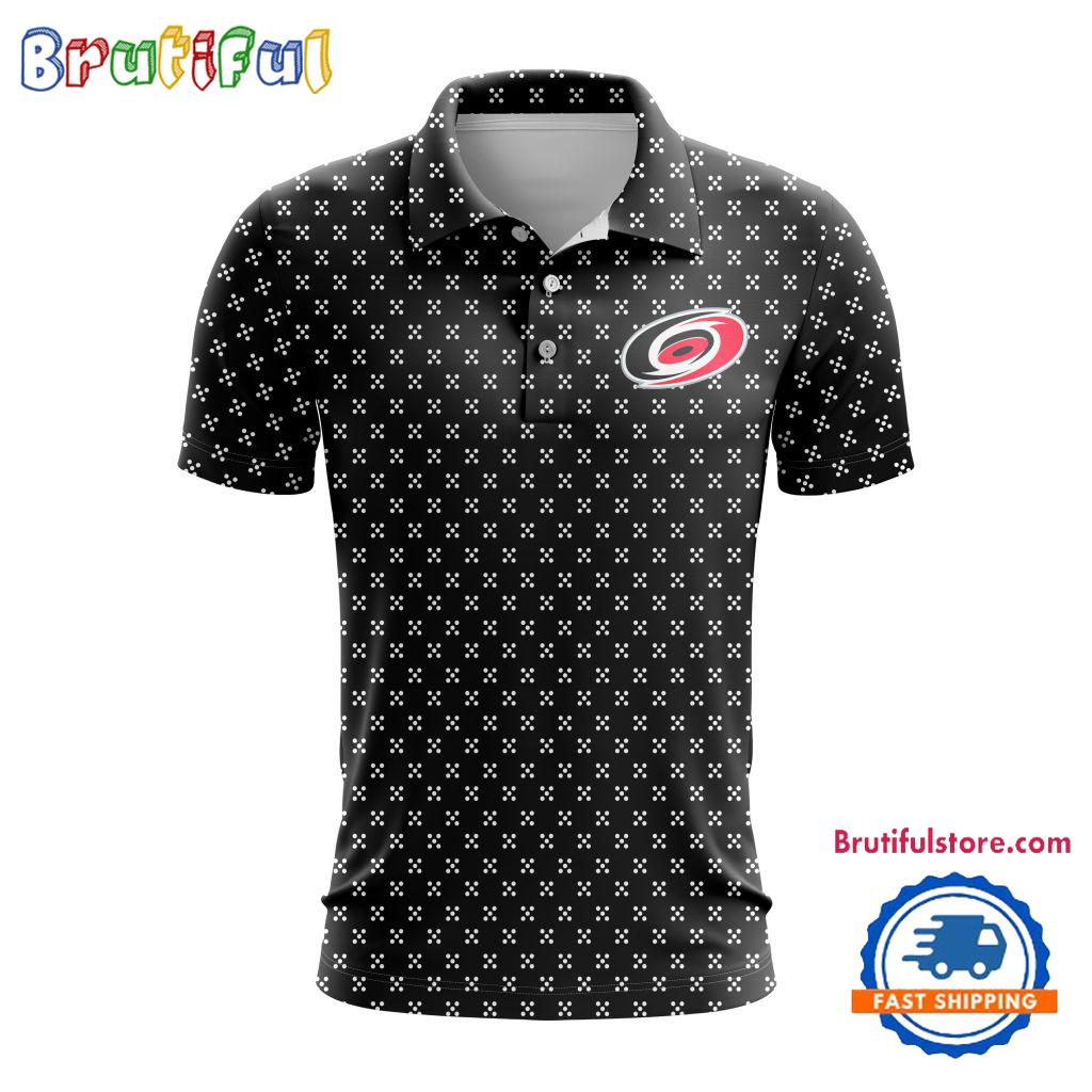 Nhl Carolina Hurricanes Hockey Team Polo Shirt