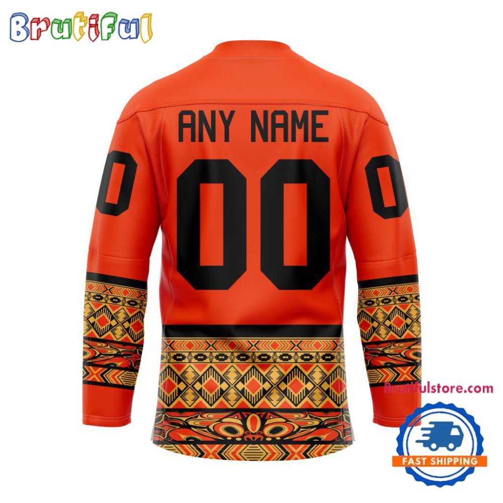 Nhl Chicago Blackhawks National Day For Truth And Reconciliation Design Hockey Jersey, Sport Jersey Shirt - Image 2