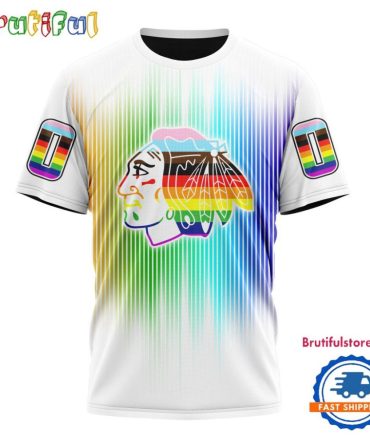 Nhl Chicago Blackhawks Special Lgbt Design For Pride Month T Shirt, Sweatshirt, Hoodie