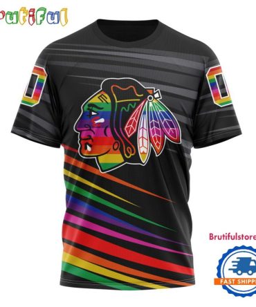 Nhl Chicago Blackhawks Special Pride Design Hockey Is For Everyone T Shirt, Hoodie, Sweatshirt