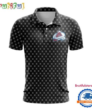 Nhl Colorado Avalanche Hockey Team Polo Shirt