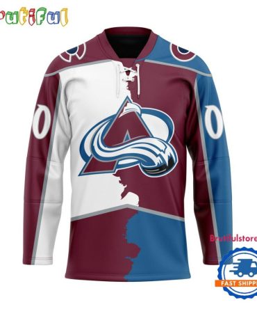 Nhl Colorado Avalanche Home Mix Away Hockey Jersey