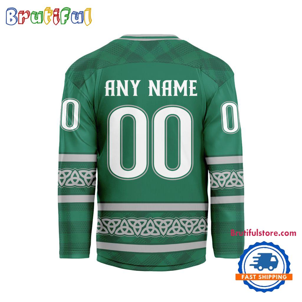 Nhl Columbus Blue Jackets For St.Patrick'S Day Limited New Hockey Jersey - Image 2