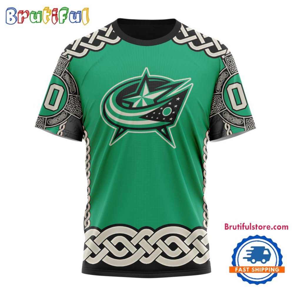 Nhl Columbus Blue Jackets X St.patrick's Day T Shirt, Sweatshirt, Hoodie