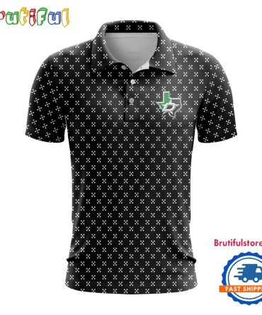 Nhl Dallas Stars Hockey Team Polo Shirt