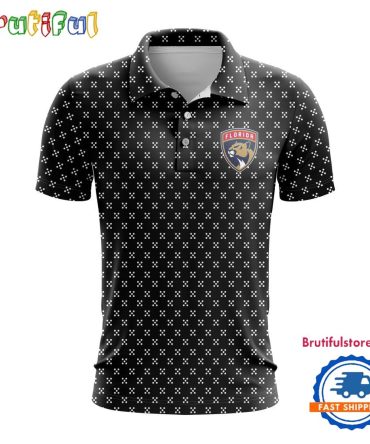 Nhl Florida Panthers Hockey Team Polo Shirt