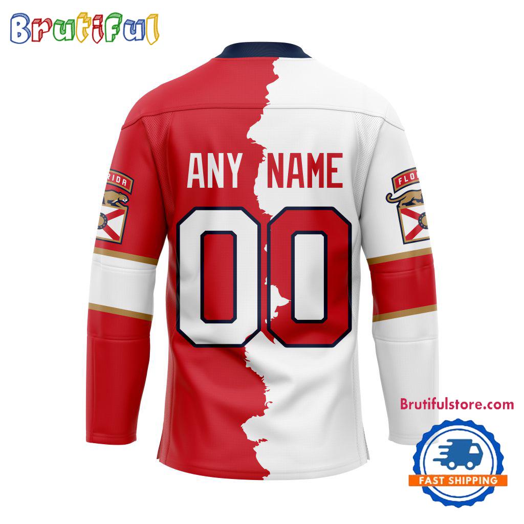 Nhl Florida Panthers Home Mix Away Hockey Jersey - Image 2