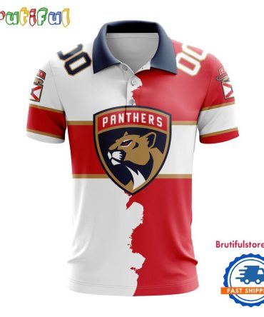Nhl Florida Panthers Personalize Home Mix Away Kits Polo Shirts