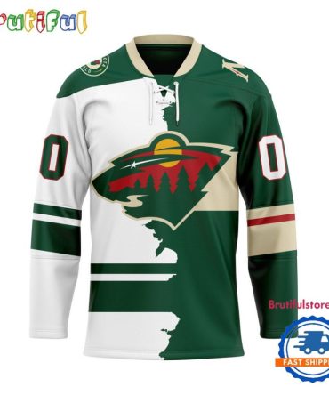 Nhl Minnesota Wild Home Mix Away Hockey Jersey