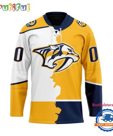 Nhl Nashville Predators Home Mix Away Hockey Jersey