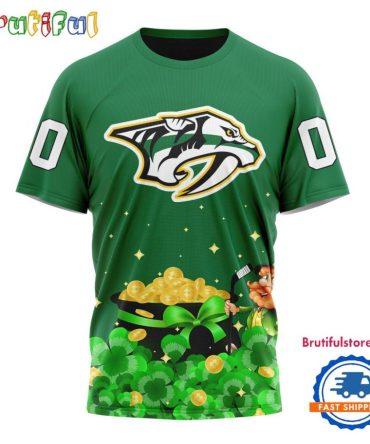 Nhl Nashville Predators Special Design St.Patrick'S Day T Shirt, Hoodie, Sweatshirt