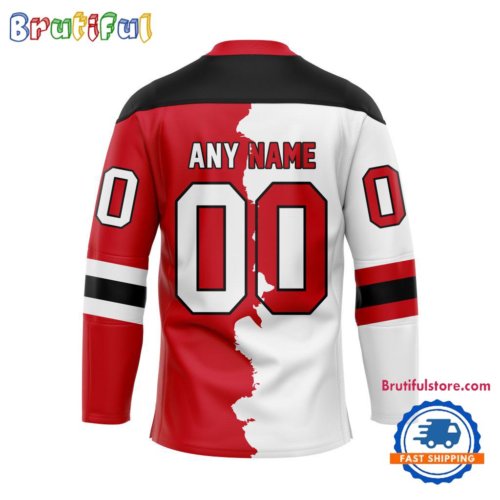 Nhl New Jersey Devils Home Mix Away Hockey Jersey - Image 2
