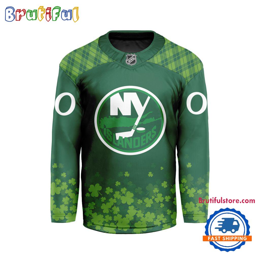 Nhl New York Islanders St.patrick's Day Hockey Jersey, Nhl Patricks Day Jersey