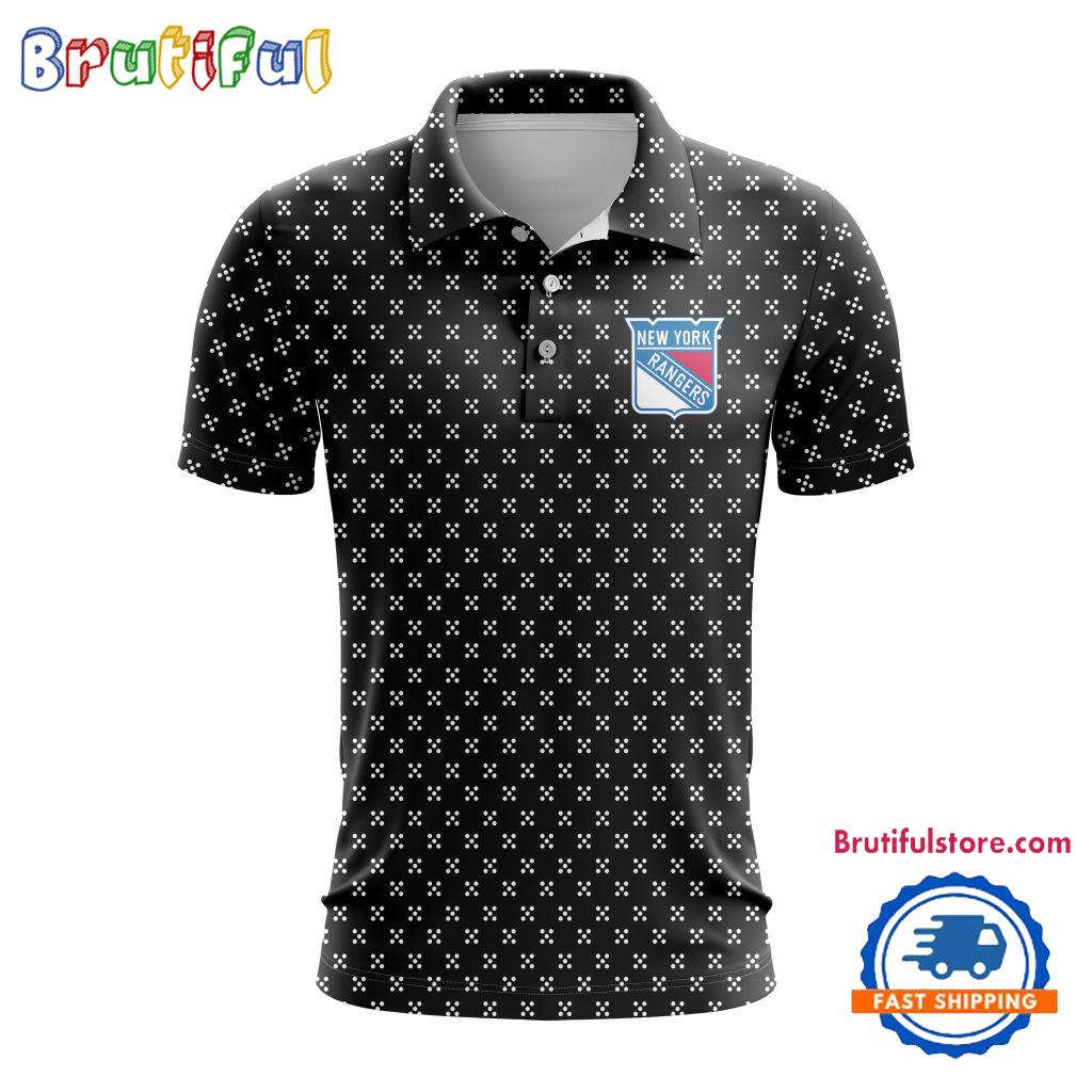 Nhl New York Rangers Hockey Team Polo Shirt