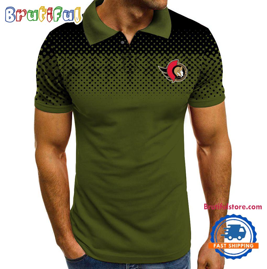 Nhl Ottawa Senators Hockey Team Limited Edition Polo Shirts