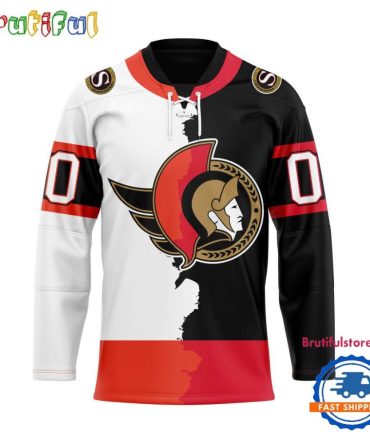 Nhl Ottawa Senators Home Mix Away Hockey Jersey