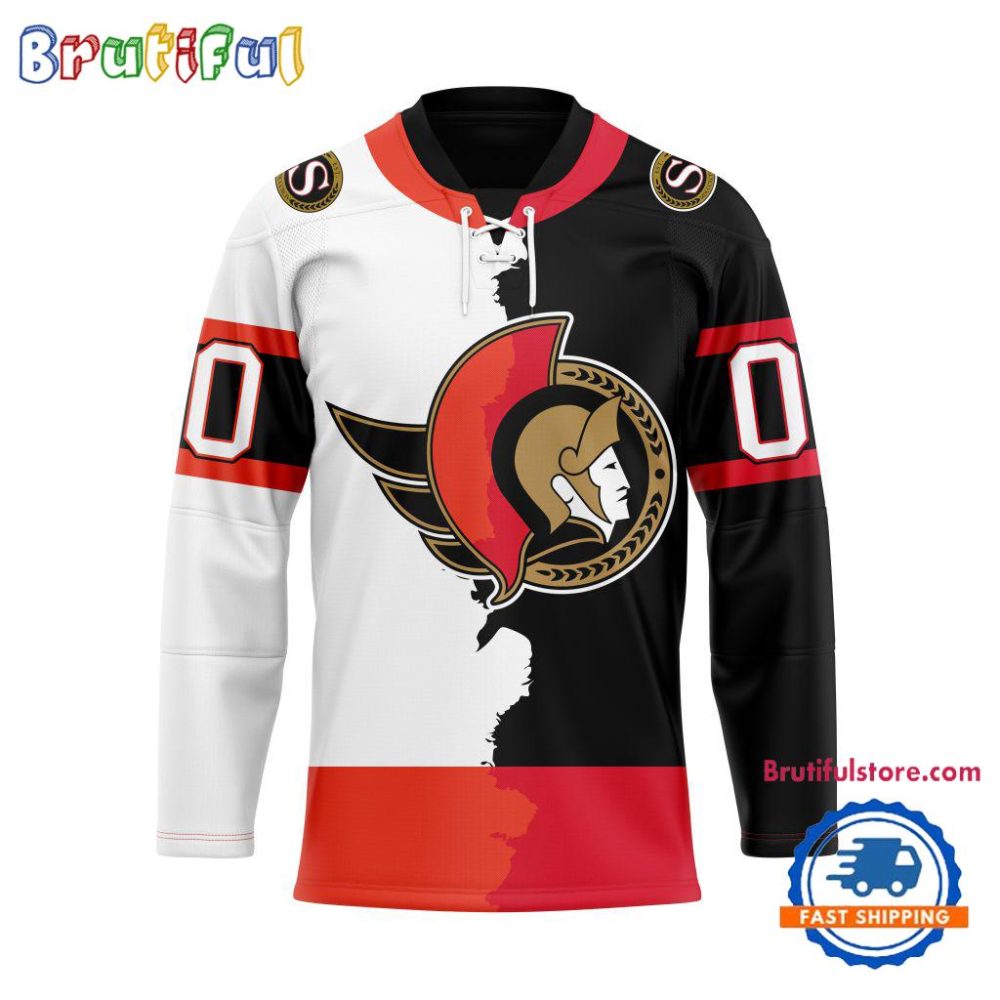 Nhl Ottawa Senators Home Mix Away Hockey Jersey