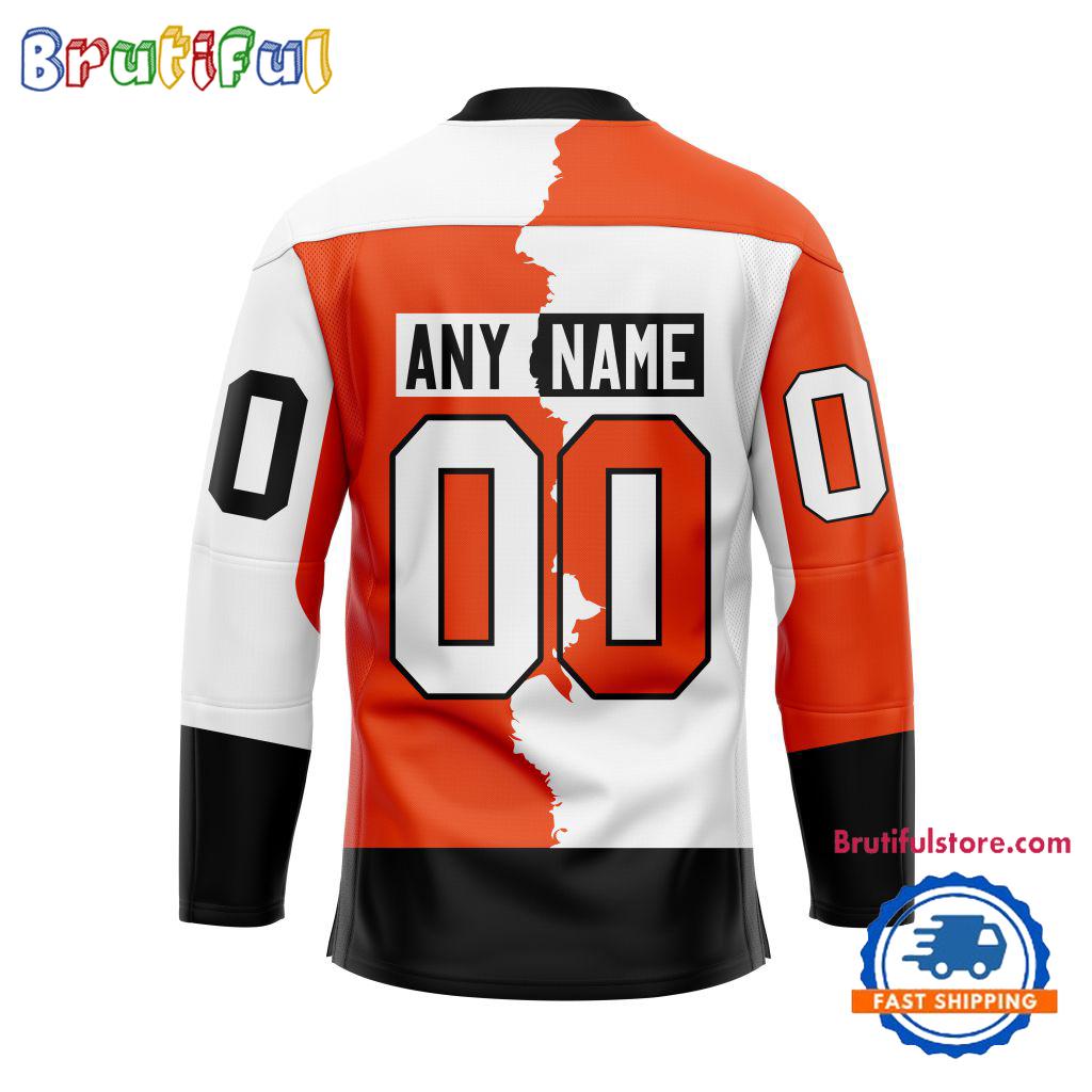 Nhl Philadelphia Flyers Home Mix Away Hockey Jersey - Image 2