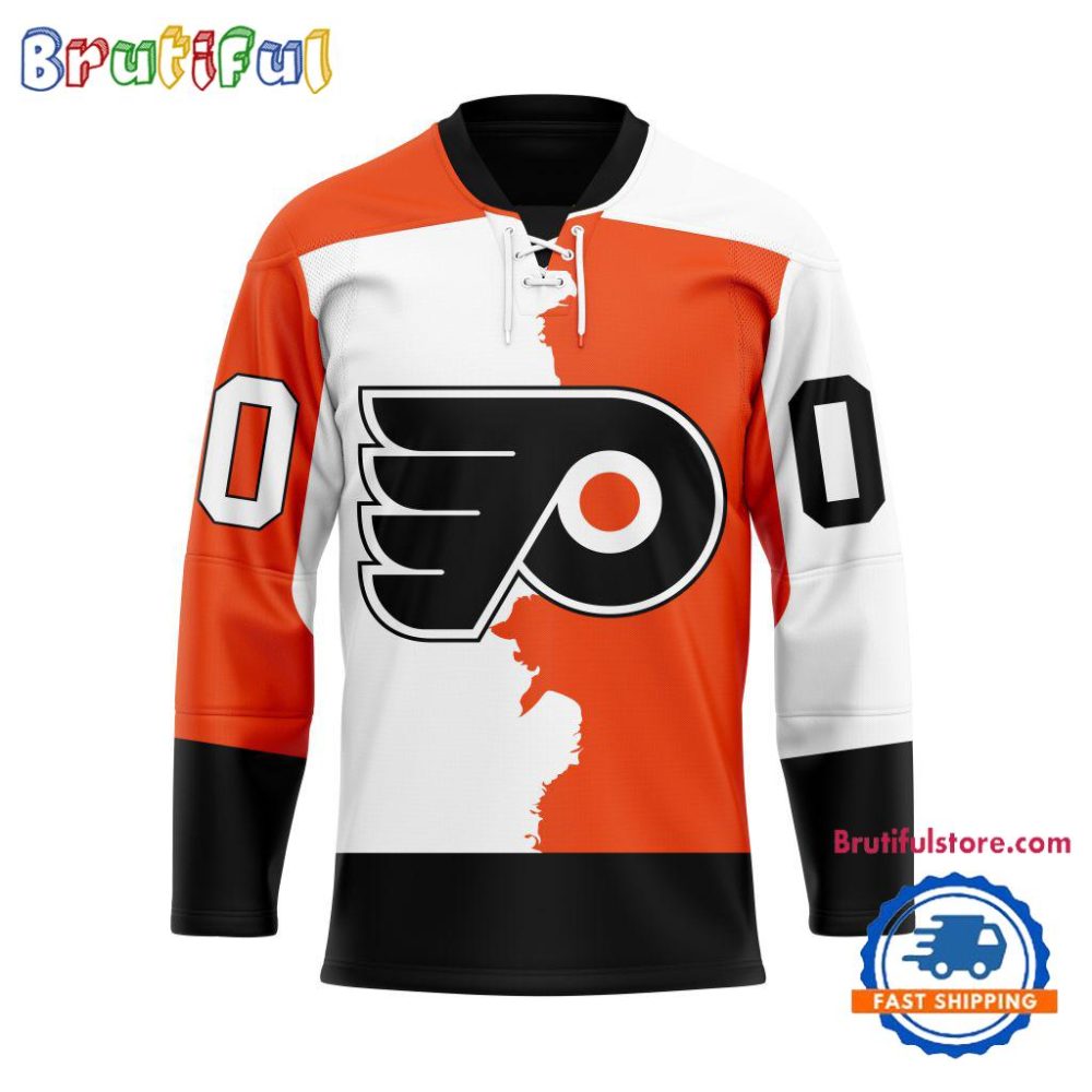 Nhl Philadelphia Flyers Home Mix Away Hockey Jersey